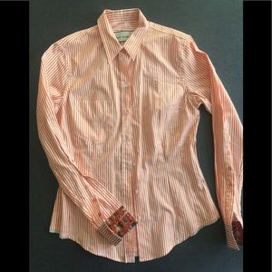 PAUL SMITH stripe orange shirts